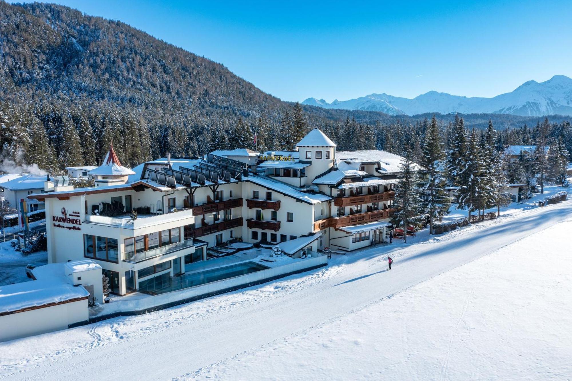 Alpenhotel Karwendel -Adults Only- Leutasch Exteriér fotografie