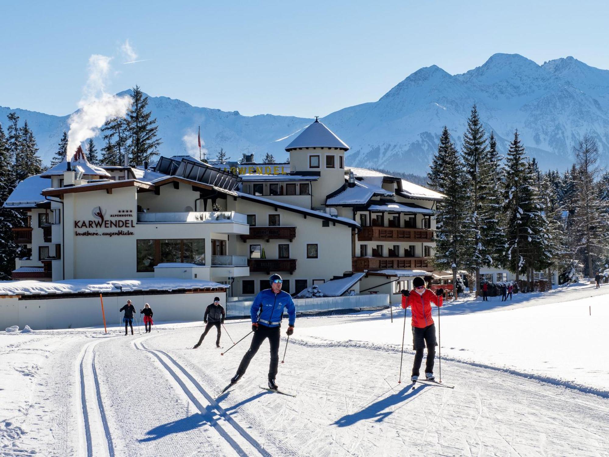 Alpenhotel Karwendel -Adults Only- Leutasch Exteriér fotografie